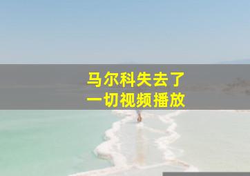 马尔科失去了一切视频播放